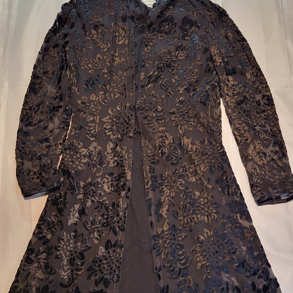 Gillia Black Textured Jacket